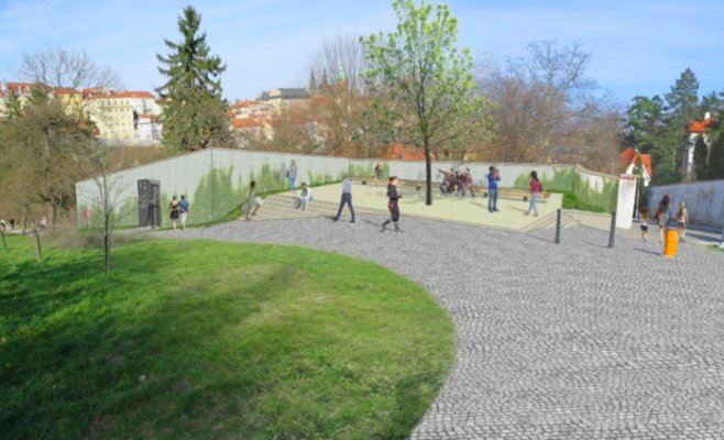 В Страговском саду построят садовый домик