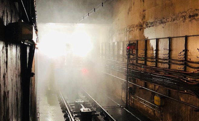 На станции метро «Зличин» были проведены учения