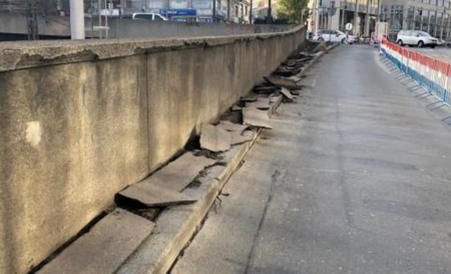 В Праге сделают широкий тротуар вместо «тропы смерти»