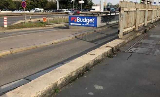 В Праге сделают широкий тротуар вместо «тропы смерти»