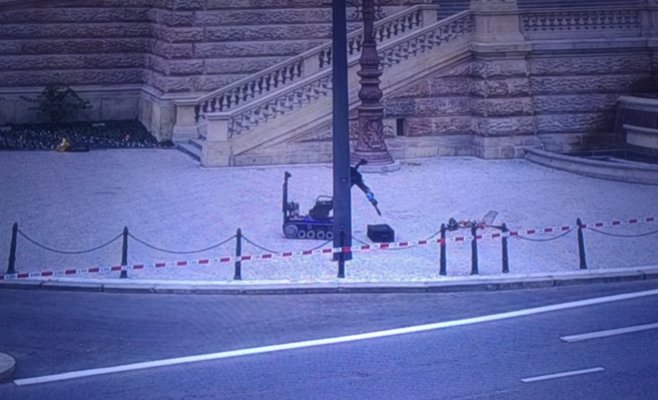 Из-за забытого чемодана в центре Праги была перекрыта улица Вильсонова