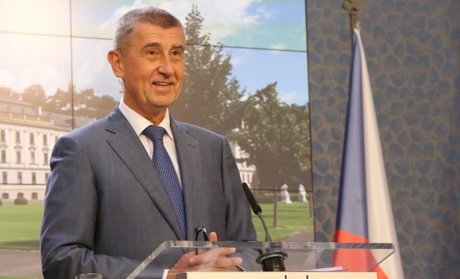 Андрей Бабиш и премьер-министры других стран, прибывшие на праздник, произнесли речь в Национальном музее