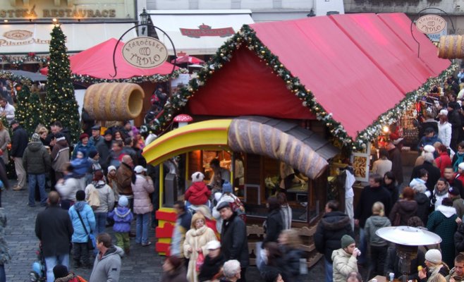 В Праге состоялось открытие первой праздничной ярмарки