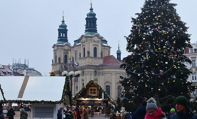 В Праге открывается рождественская ярмарка