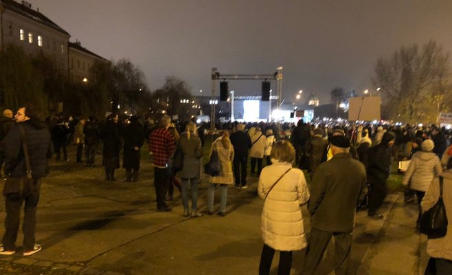 Сегодня вечером в Праге состоится очередной митинг в поддержку отставки Андрея Бабиша