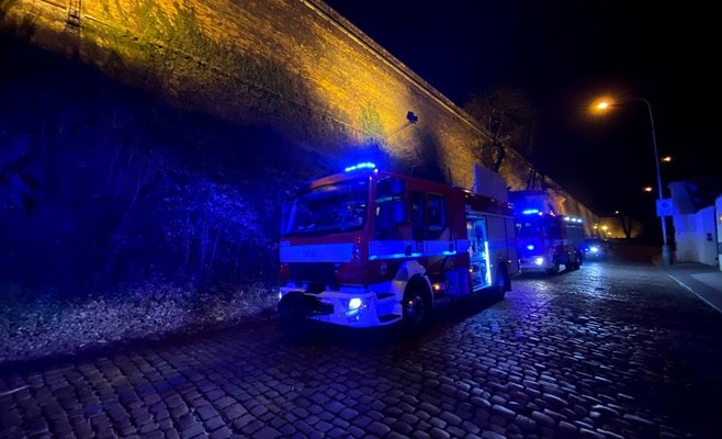 Со стены Вышеграда в Праге упала женщина