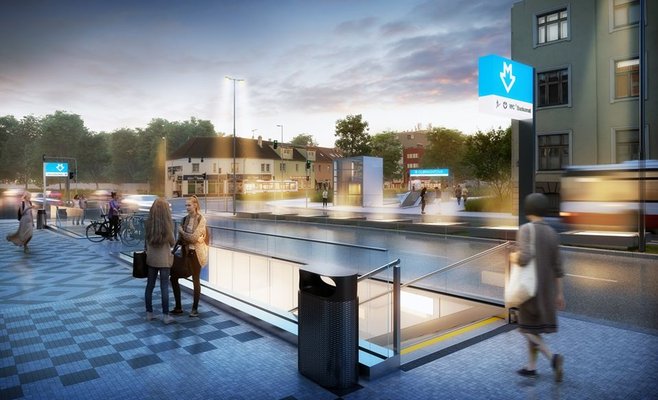 Представлена новая визуализация станций метро D