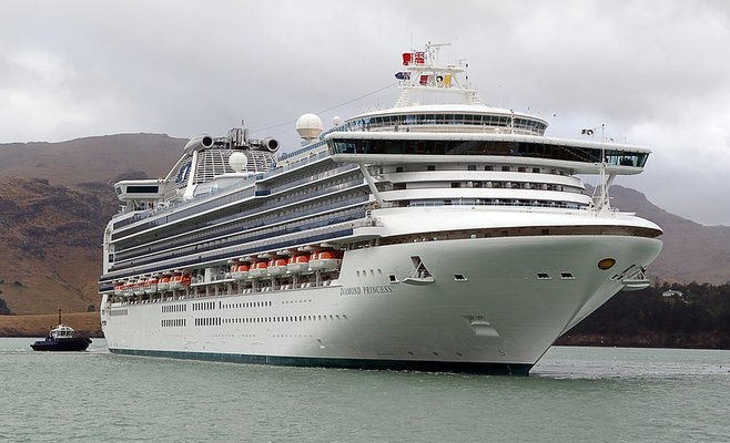 Стали известны подробности о пассажирах, пребывающих на круизном лайнере Diamond Princess