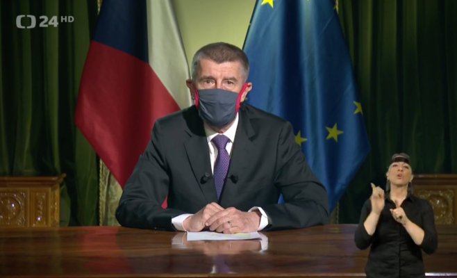Премьер-министр Бабиш обратился к чешскому народу