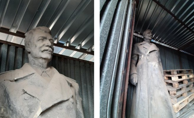 В Чехии город Комаров выставил на продажу скульптуру Сталина за 20 тыс. крон