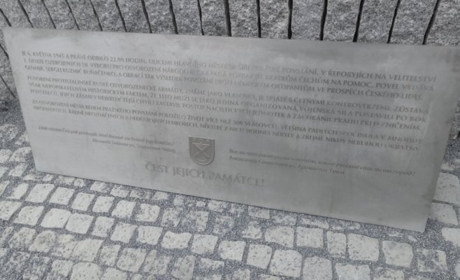 Посольство России отреагировало на памятник Власовцам в Праге