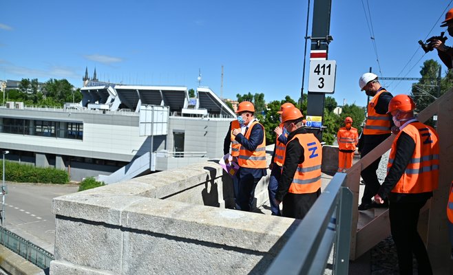 Сегодня в Праге открылся виадук Негрелли