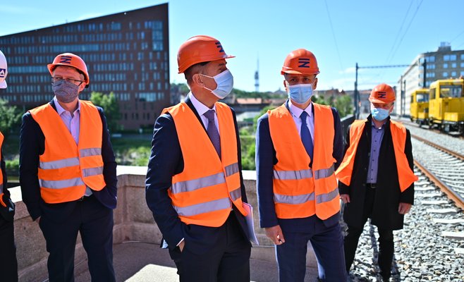 Сегодня в Праге открылся виадук Негрелли