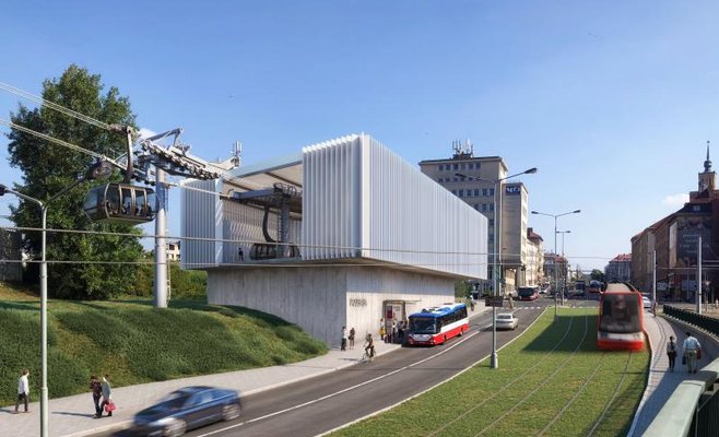 Администрация Праги утвердила строительство канатной дороги между Подбабой, Троей и Богницами