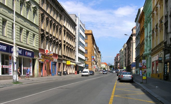 Улица Коневова в Праге будет перекрыта до конца октября