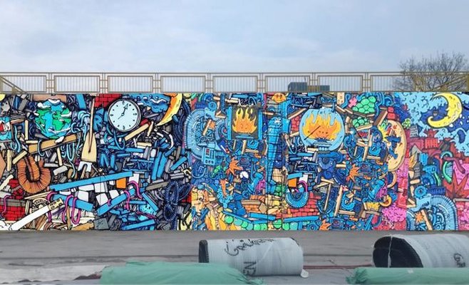 Станцию метро «Опатов» украсят масштабные картины