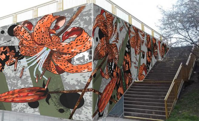 Станцию метро «Опатов» украсят масштабные картины