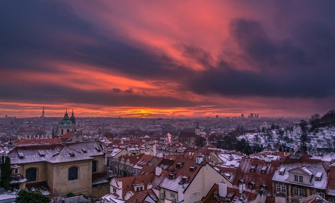 Начало февраля в Чехии будет холодным