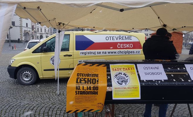 Инициатива Chcípl PES планирует демонстрацию в Праге