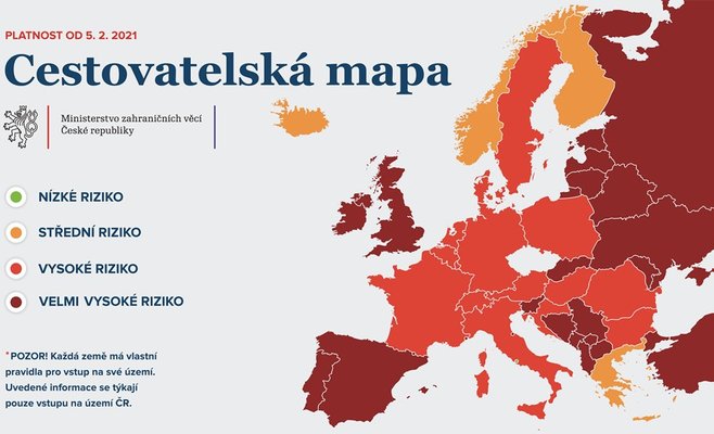 Обзор: как меняются правила въезда в ЧР с сегодняшнего дня