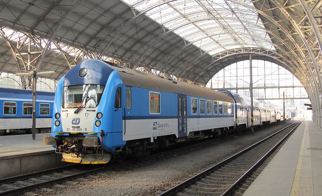 С воскресенья Чешские железные дороги приостанавливают сообщение с Германией