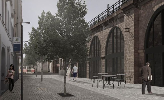 Прага выберет арендаторов пространства под виадуком Негрелли