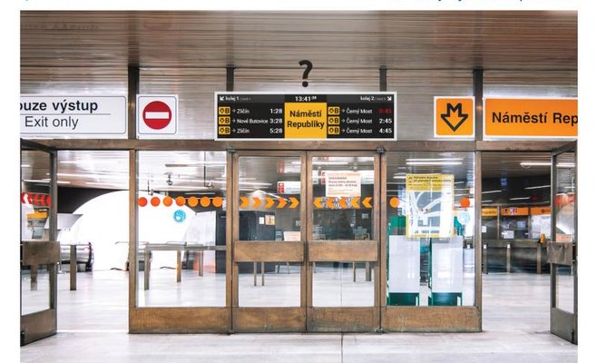 В Праге будет создана единая система городской ориентации