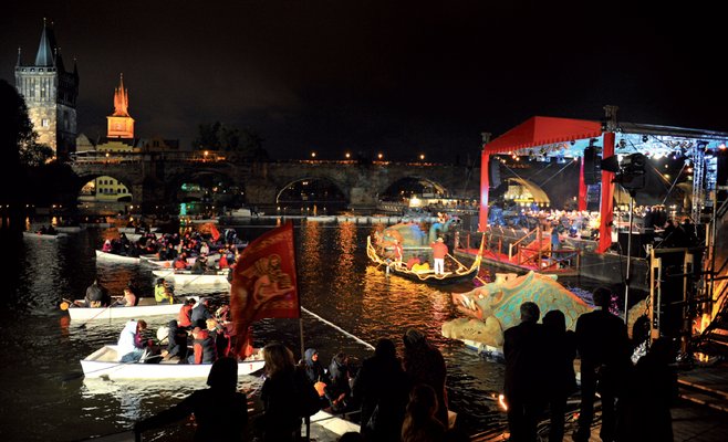 Сегодня в Праге пройдет речной фестиваль Navalis