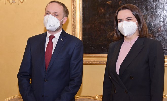 Кульханек: Чехия осуждает методы режима Лукашенко и поддерживает европейские санкции