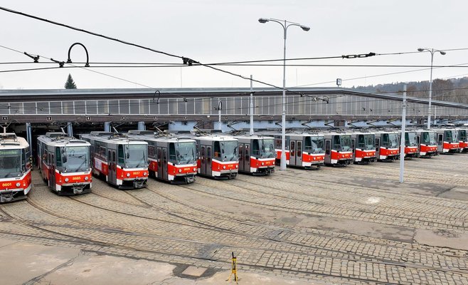 Прага откажется от использования трамваев типа T6A5