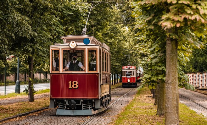 В воскресенье в Праге состоялся парад трамваев