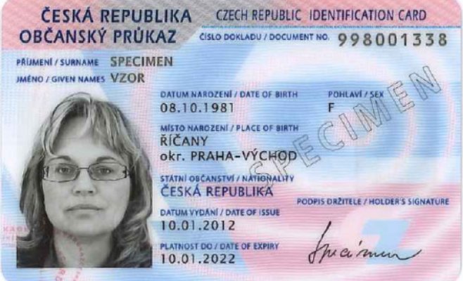 В Чехии приостановлена выдача удостоверений личности и паспортов