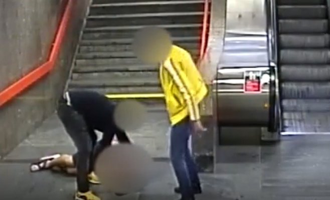 На станции метро «Палмовка» двое иностранцев избили и ограбили пассажира