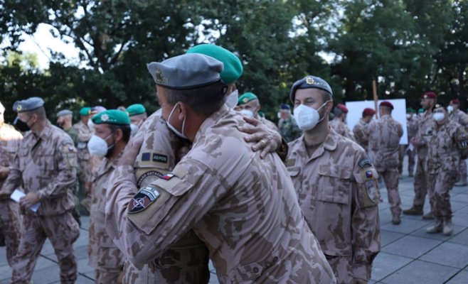 Сегодня в парке Витков состоялось символическое завершение чешской миссии в Афганистане