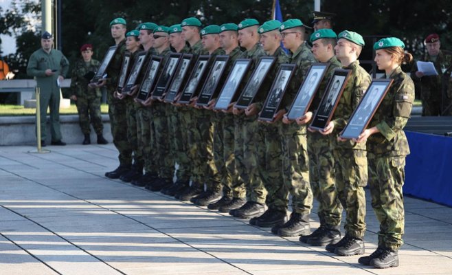 Сегодня в парке Витков состоялось символическое завершение чешской миссии в Афганистане