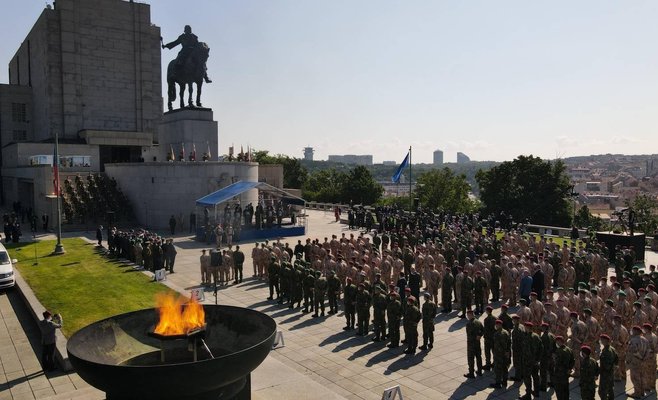 Сегодня в парке Витков состоялось символическое завершение чешской миссии в Афганистане