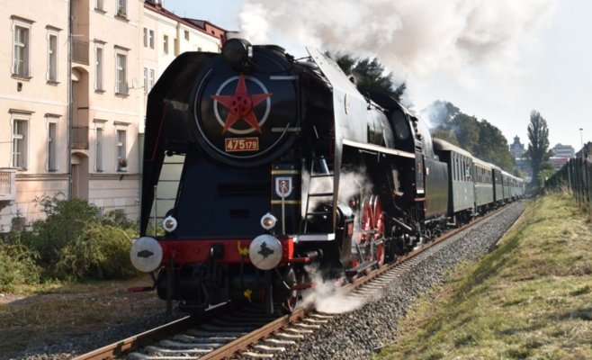 В Праге прошел День железной дороги с участием исторических поездов