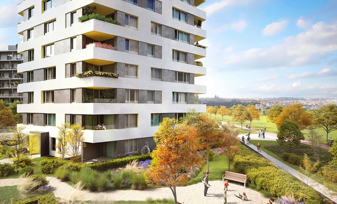 На Роганском острове в Праге начинается строительство нового жилого района