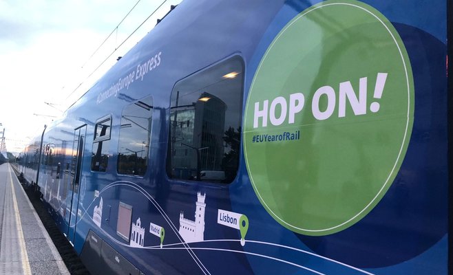 В четверг в Чехию прибудет поезд Connecting Europe Express