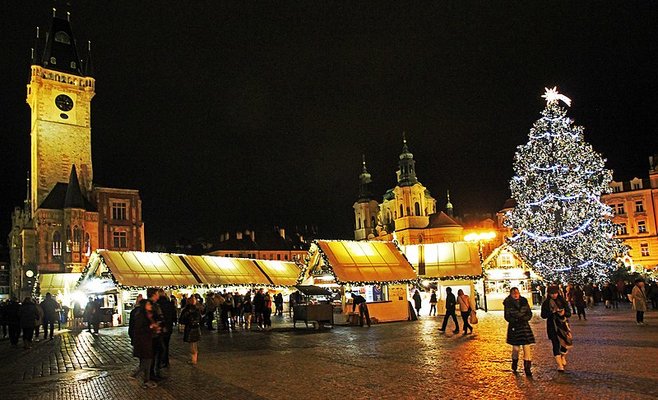 В этом году в центре Праги снова пройдут рождественские ярмарки