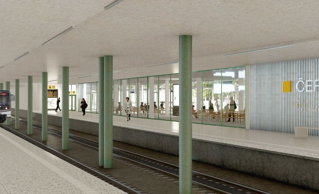 Архитекторы представили проект реконструкции автовокзала Черный мост в Праге