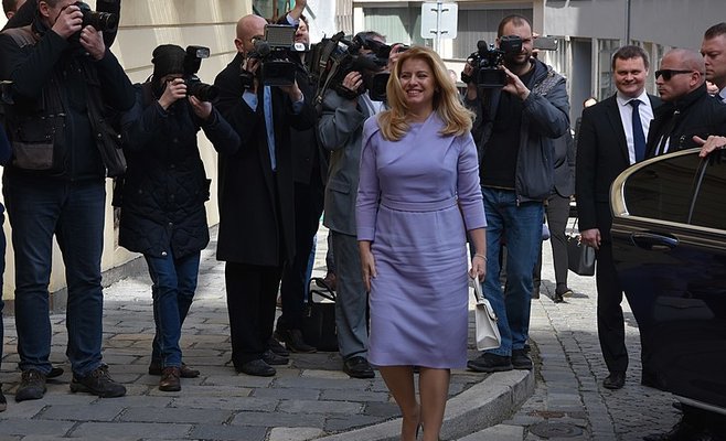 Во вторник президент Словакии Зузана Чапутова встретится с президентом ЧР Милошем Земаном