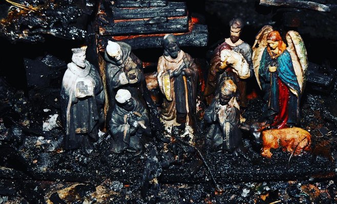 В период рождественских праздников резко увеличивается число пожаров