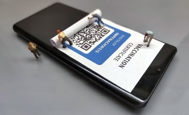 Приложение Tečka будет использоваться как карта прививок