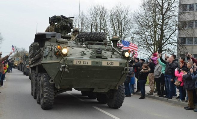 Первая часть американского конвоя прибыла в Ранчиржов