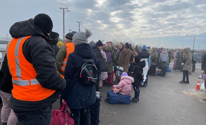 В Чехии уже насчитывается около 100 тыс. беженцев из Украины