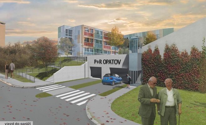 Около станции метро «Опатов» будет построена автостоянка на 500 мест