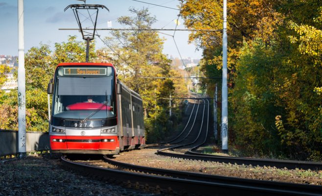 В Праге начинается ремонт оживленной трамвайной развязки