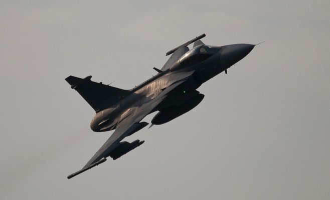 Чешские самолеты Gripen снова отправились охранять воздушное пространство над Прибалтикой