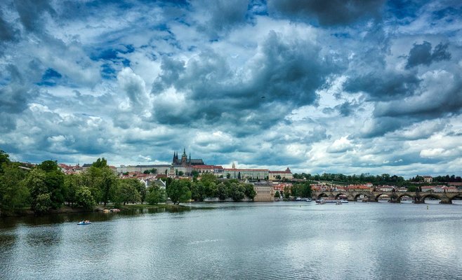 На этой неделе Чехию ожидает теплая и облачная погода